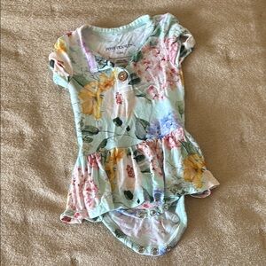 Posh Peanut Pastel Floral Baby Outfit